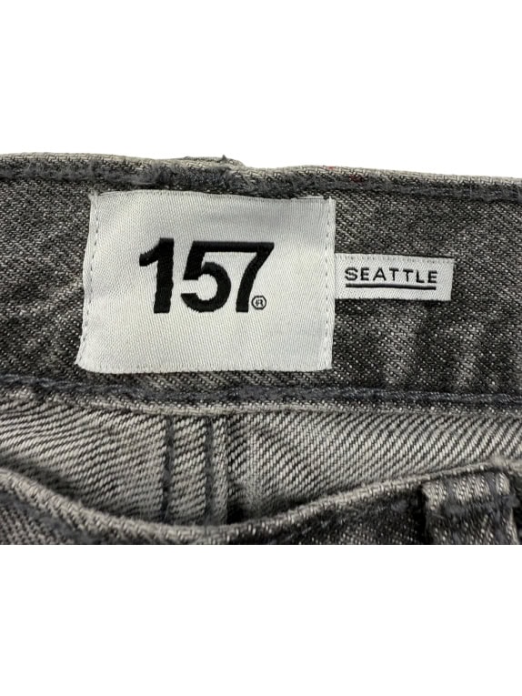 157 Seattle Τζιν Παντελόνι Casual Logo Γκρι Ανδρικό M