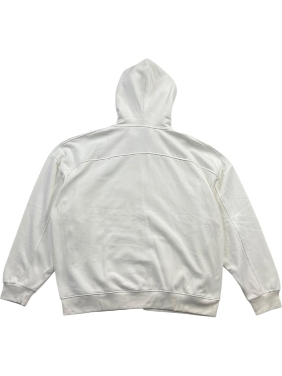4F Zip Hoodie Logo Λευκό Unisex XXL