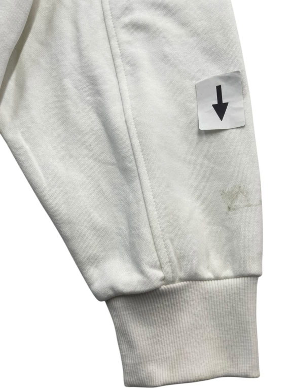4F Zip Hoodie Logo Λευκό Unisex XXL