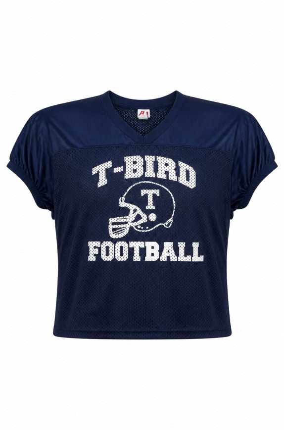 A1 JERSEY GRAPHIC NAVY UOMO PRE OWNED S