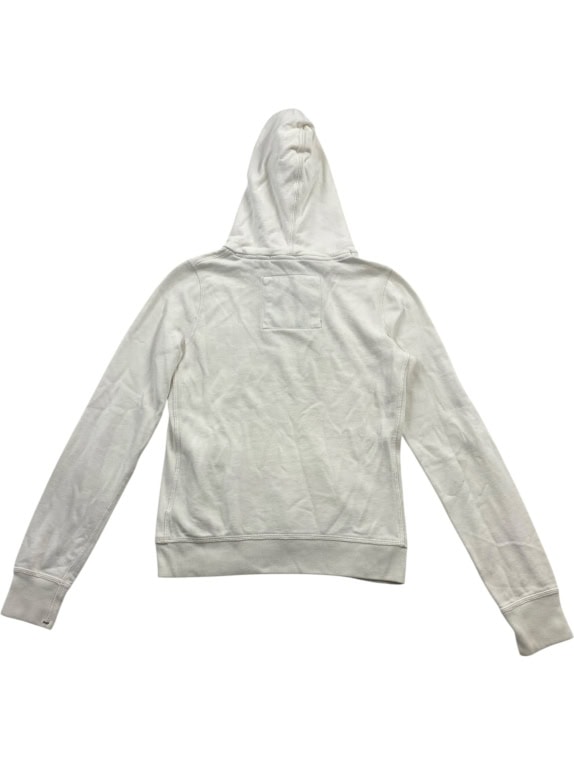 ABERCROMBIE & FITCH Φούτερ Hoodie Vintage Με Λογότυπο Εκρού Ανδρικό M