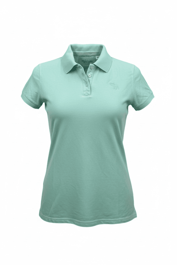 Abercrombie & Fitch Polo Classic Logo Mint Γυναικεία M