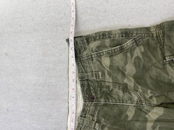 ABERCROMBIE AND FITCH CARGO SHORTS CAMO OLIVE ΑΝΤΡΙΚΟ PRE OWNED S
