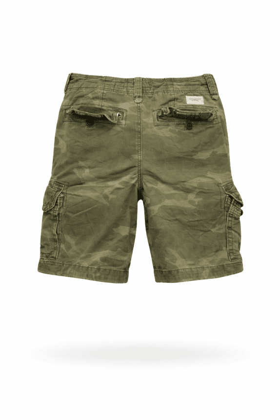 ABERCROMBIE AND FITCH CARGO SHORTS CAMO OLIVE ΑΝΤΡΙΚΟ PRE OWNED S
