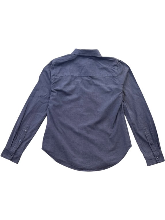 ABERCROMBIE FITCH ΠΟΥΚΑΜΙΣΟ MINIMAL ΣΚΟΥΡΟ ΜΠΛΕ ΓΥΝΑΙΚΕΙΟ PRE OWNED XS