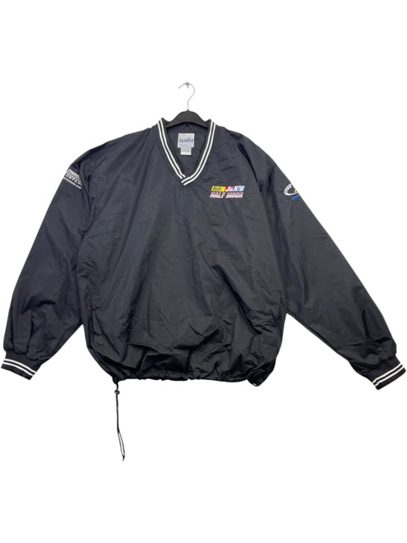 Acadia Nylon Pullover Jacket Big Logo Μαύρο Unisex XXXL
