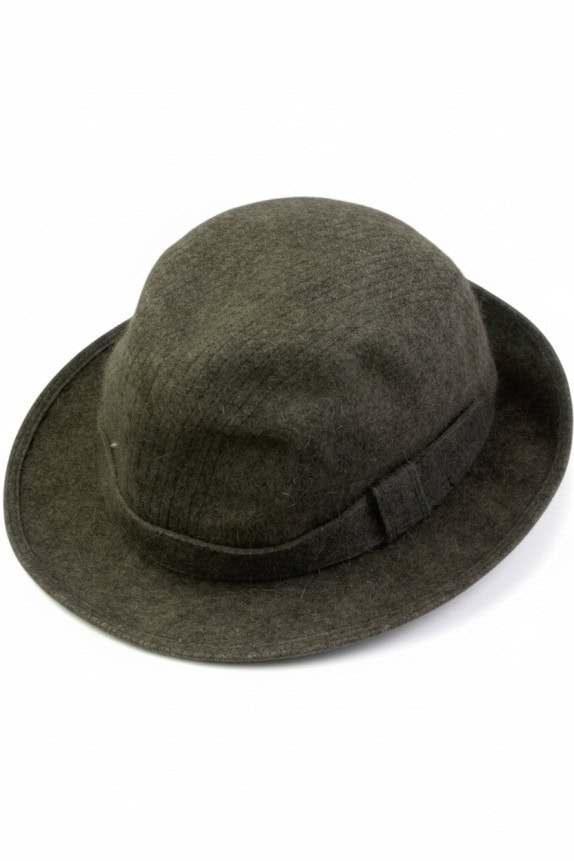 ACHILLE MASCIANI ΚΑΠΕΛΟ FEDORA VINTAGE ΛΑΔΙ UNISEX PRE OWNED