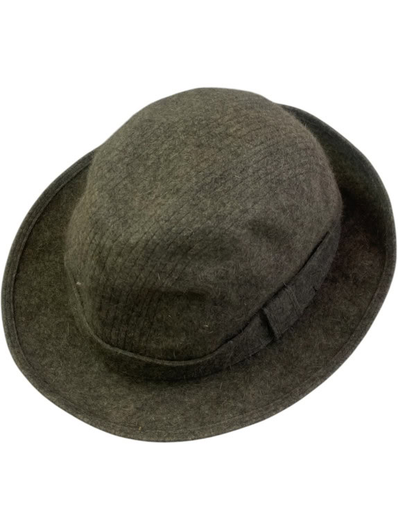 ACHILLE MASCIANI ΚΑΠΕΛΟ FEDORA VINTAGE ΛΑΔΙ UNISEX PRE OWNED