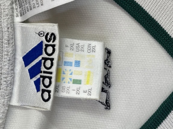 2000s ADIDAS ΑΜΑΝΙΚΗ ΜΠΛΟΥΖΑ ΜΠΑΣΚΕΤ VINTAGE ΛΕΥΚΟ ΑΝΤΡΙΚΟ PRE OWNED XXL