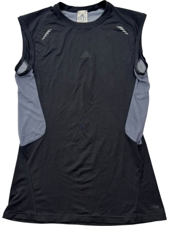 ADIDAS ΑΜΑΝΙΚΗ ΜΠΛΟΥΖΑ SPORTSWEAR ΜΑΥΡΟ ΓΚΡΙ ΑΝΤΡΙΚΟ PRE OWNED L