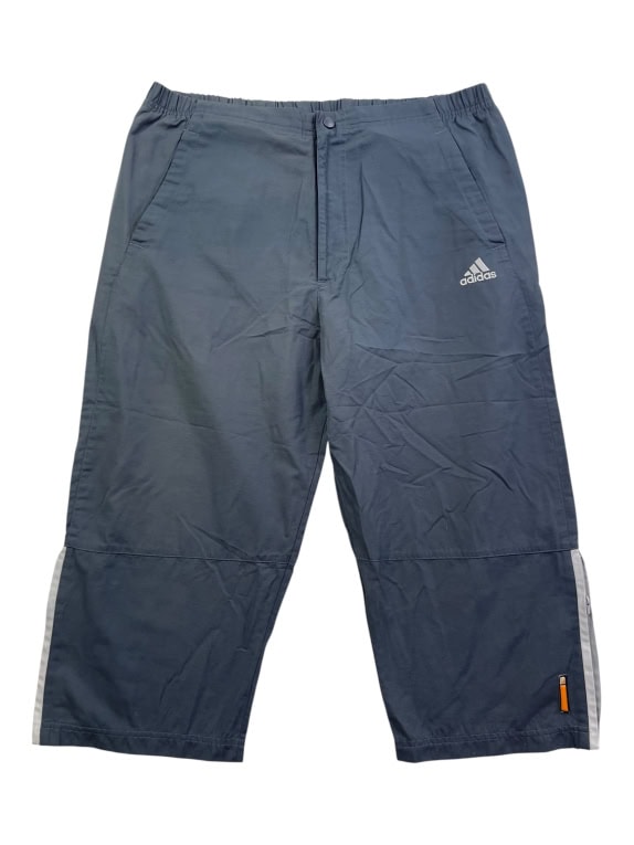 Adidas Ανδρική Βερμούδα 3/4 Γκρι Μέγεθος L