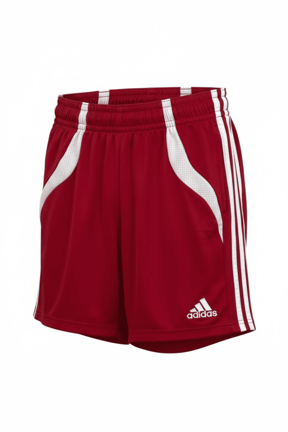 Adidas Ανδρικό Σορτσάκι Κόκκινο με Λευκές Ρίγες Μέγεθος L