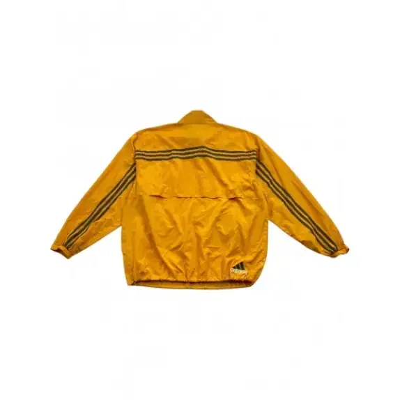 Adidas Αντιανεμικό Jacket Vintage Logo Κίτρινο Unisex XL