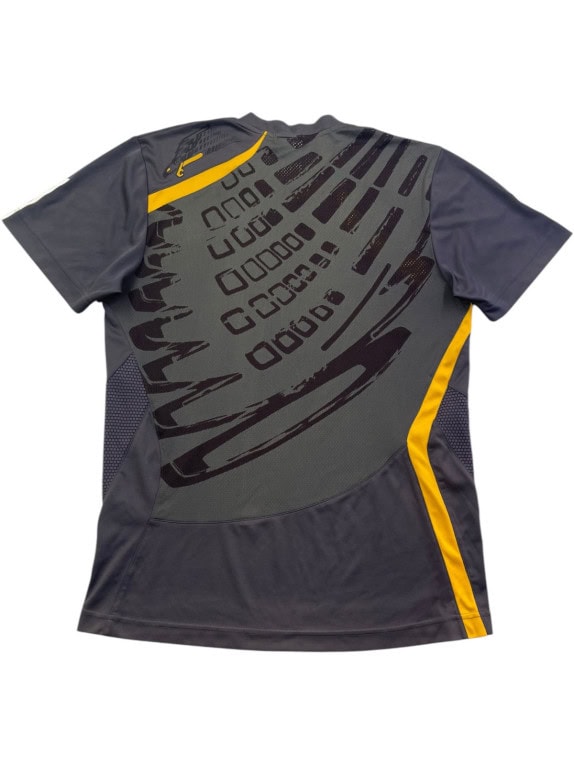 ADIDAS ATHLETIC TEE BLACK MEN PRE OWNED M
