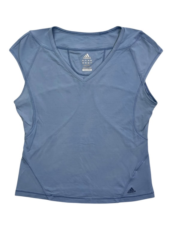 ADIDAS MAGLIA SPORTIVA CLIMA365 CON LOGO BLU DA DONNA M