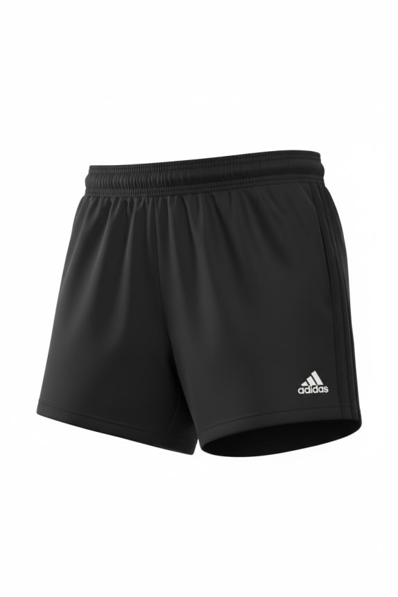 ADIDAS Athletic Shorts Climacool 3-Stripes Logo Black Women's M