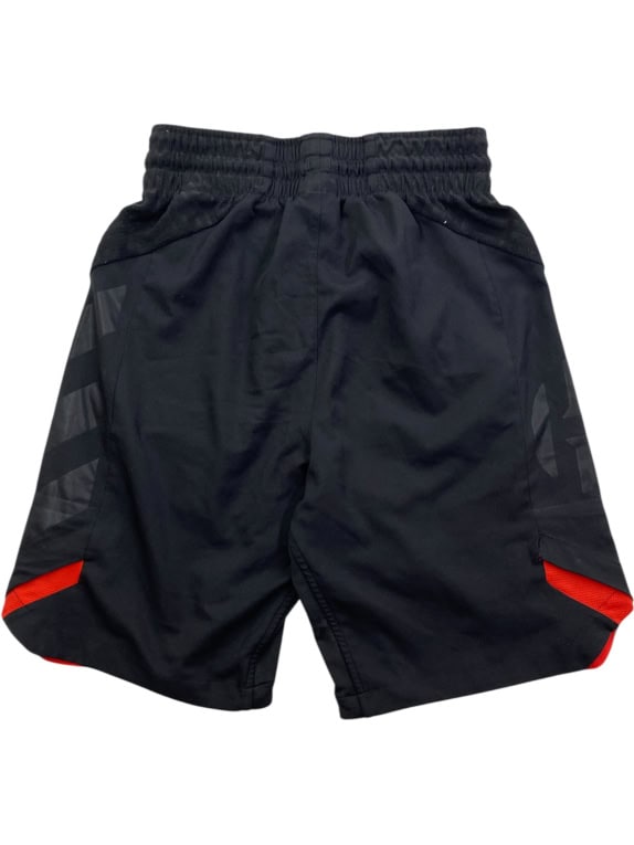 ADIDAS pantaloncini sportivi Performance con zip neri/rossi da uomo S