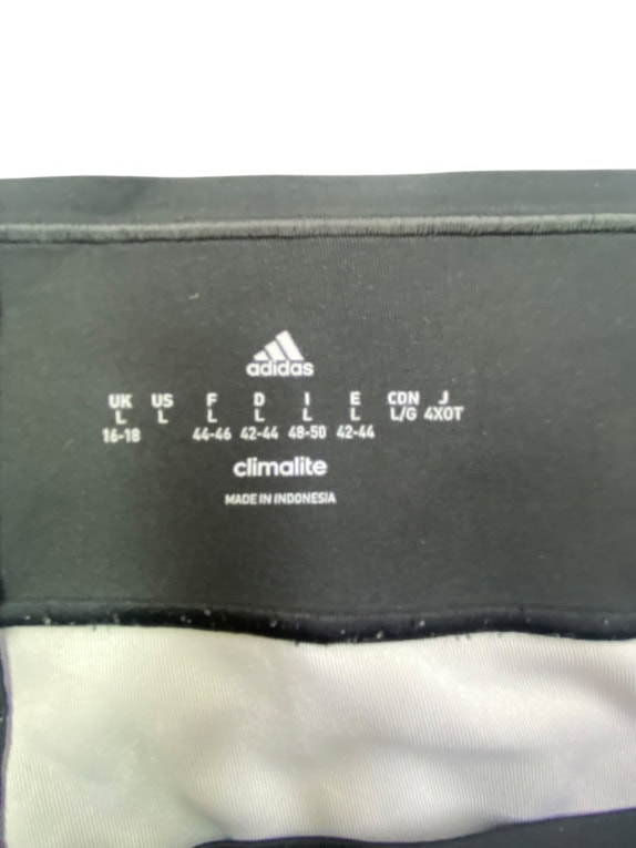 Adidas Αθλητικό Κολάν Climalite Printed Μαύρο Γυναικείο L