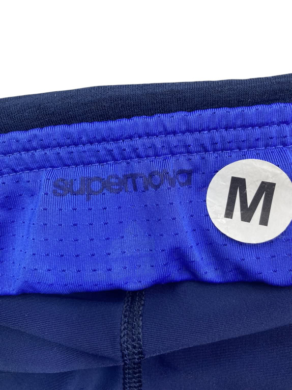 Adidas Athletic Leggings Blue Performance Men’s M