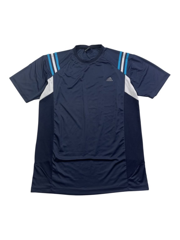 ADIDAS ΑΘΛΗΤΙΚΟ ΜΠΛΟΥΖΑΚΙ PERFORMANCE ΛΟΓΟΤΥΠΟ ΜΠΛΕ ΣΚΟΥΡΟ ΑΝΔΡΙΚΟ XXL