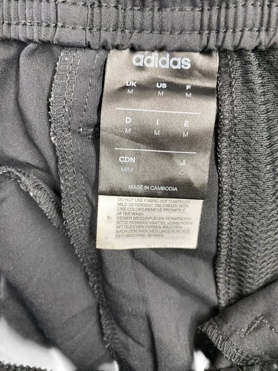 Adidas Athletic Shorts Climalite Black Men’s M