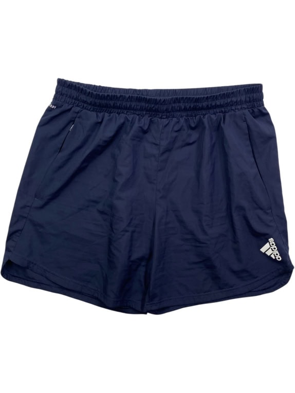 Pantaloncini sportivi con logo blu da uomo adidas XL
