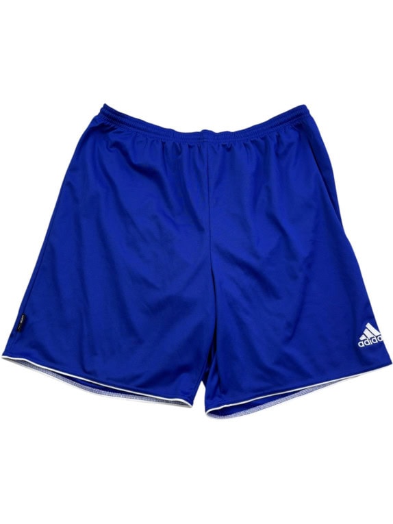 ADIDAS SHORTS SPORTIVI MINIMAL BLU UOMO PRE OWNED L