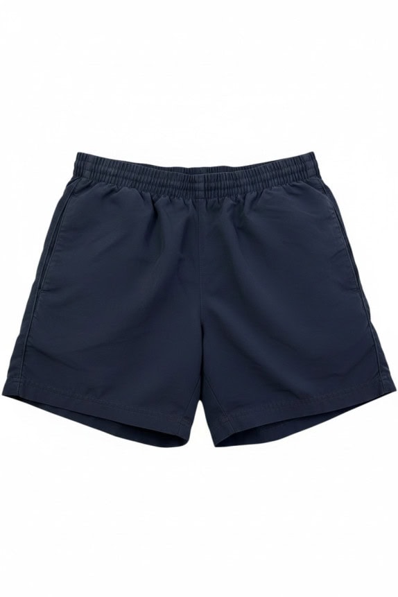 ADIDAS SHORTS SPORTIVI MINIMAL NAVY UNISEX PRE OWNED