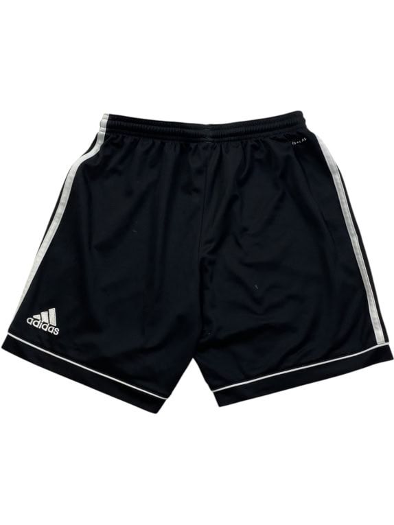 ADIDAS pantaloncini sportivi performance con tre strisce neri da uomo XS