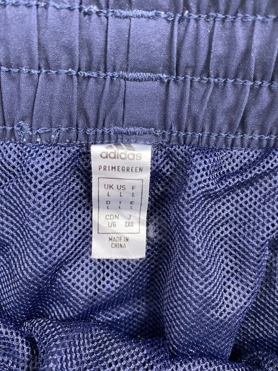 Adidas Αθλητικό Σορτς Primegreen 3-Stripes Μπλε Navy Ανδρικό L