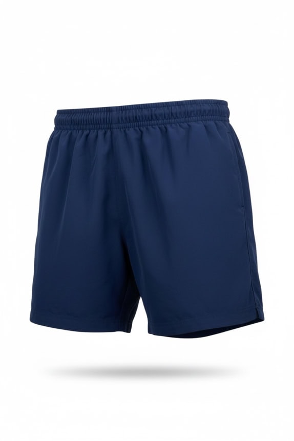 ADIDAS SPORT ESSENTIALS ATHLETIC SHORTS WITH LOGO NAVY BLUE MEN'S XL