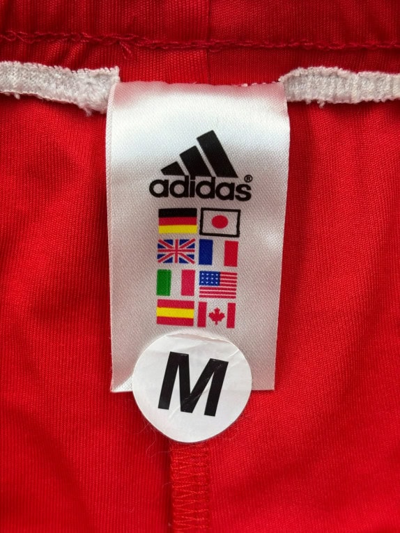 ADIDAS SPORTSWEAR SHORTS RED MEN PRE OWNED M