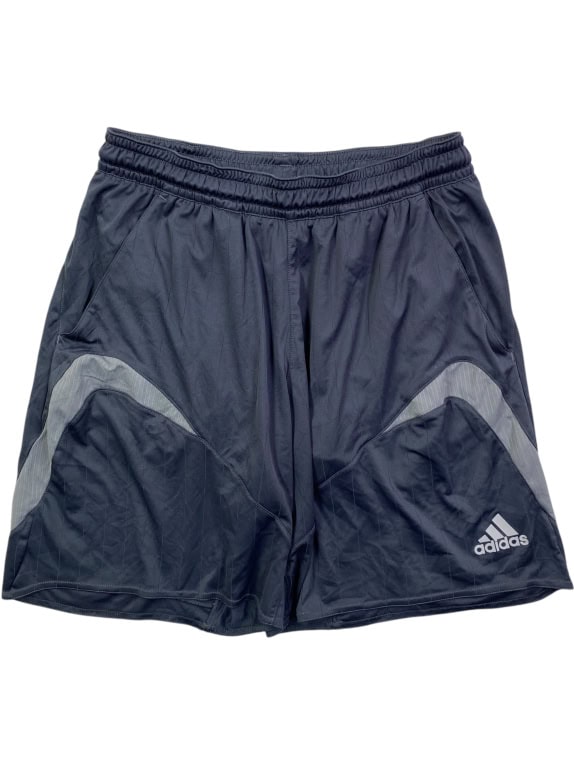 ADIDAS ATHLETIC SHORTS FORMOTION LOGO NAVY BLUE MEN M