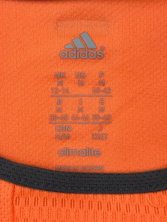 ADIDAS ΑΘΛΗΤΙΚΟ T SHIRT SPORTSWEAR ΠΟΡΤΟΚΑΛΙ ΓΥΝΑΙΚΕΙΟ PRE OWNED M