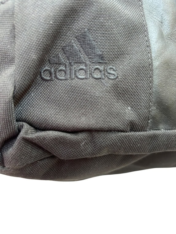 ADIDAS BACKPACK MINIMAL BLACK UNISEX PRE OWNED