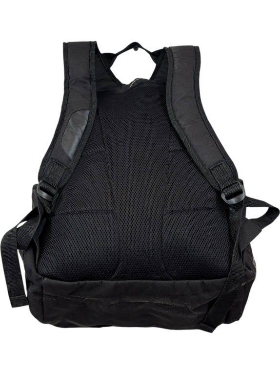 ADIDAS BACKPACK MINIMAL BLACK UNISEX PRE OWNED