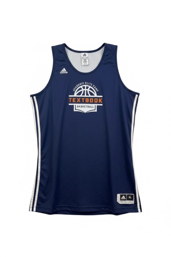 ADIDAS BASKETBALL JERSEY GRAPHIC NAVY ΑΝΤΡΙΚΟ PRE OWNED XL