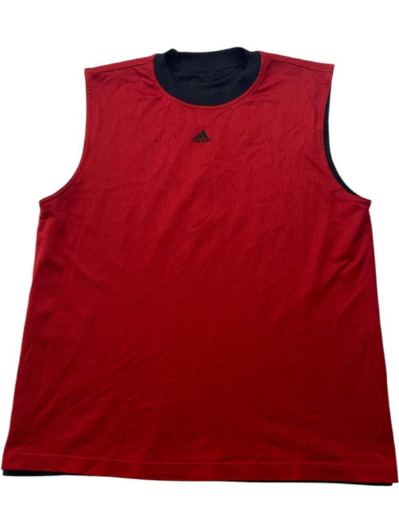 ADIDAS BASKETBALL JERSEY SPORTSWEAR ΚΟΚΚΙΝΟ ΑΝΤΡΙΚΟ PRE OWNED L