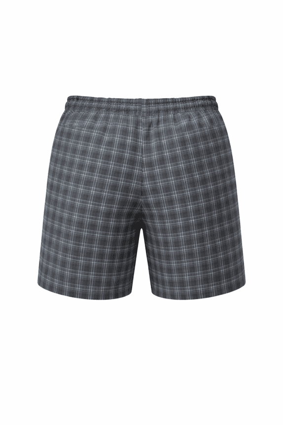 ADIDAS BASKETBALL SHORTS PLAID ΓΚΡΙ ΑΝΤΡΙΚΟ PRE OWNED L