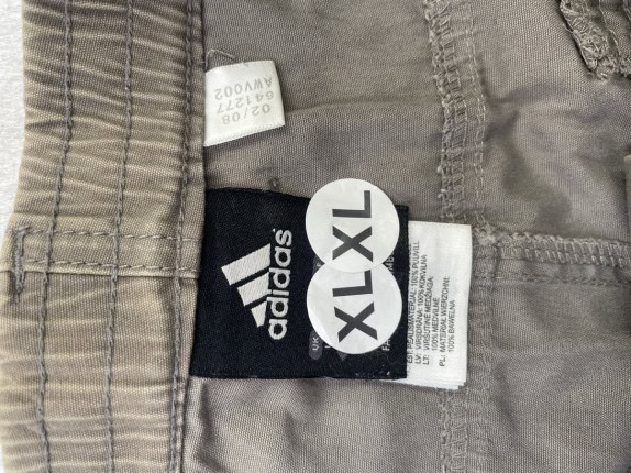ADIDAS CARGO BERMUDA MINIMAL ΓΚΡΙ UNISEX PRE OWNED XL