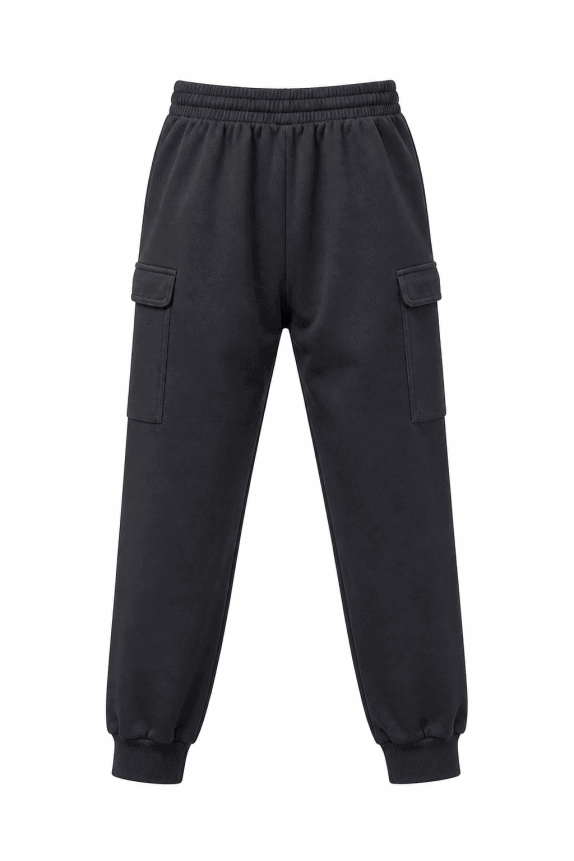 ADIDAS CARGO PANTS STREETWEAR BLACK ΑΝΤΡΙΚΟ PRE OWNED S/M
