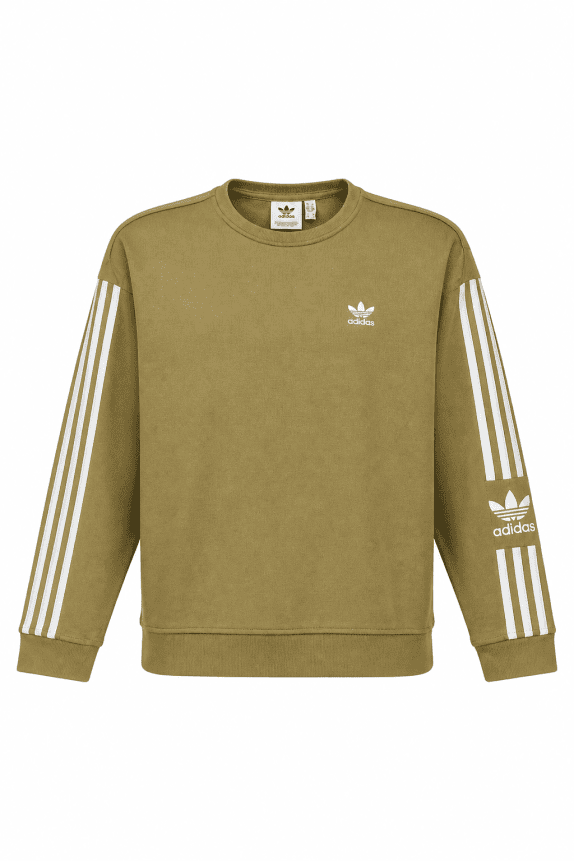 ADIDAS CREWNECK MINIMAL OLIVA UNISEX PRE OWNED M