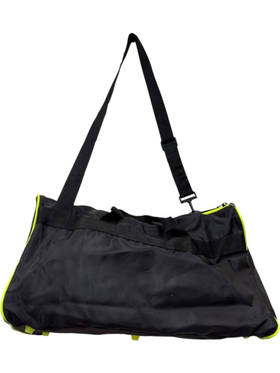 ADIDAS DUFFLE BAG VINTAGE NEON GREEN UNISEX PRE OWNED