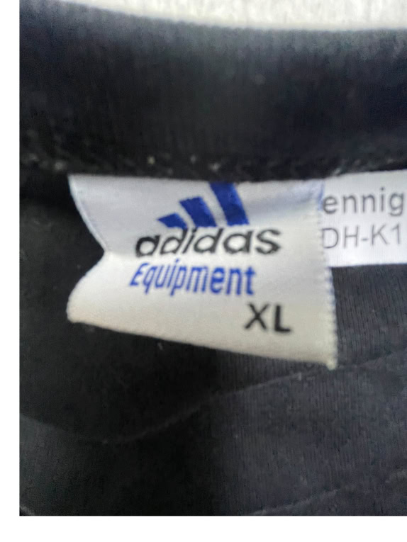 ADIDAS EQUIPMENT CANOTTA LOGO NERO UNISEX XL