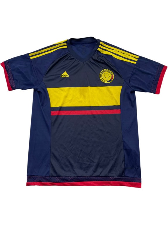ADIDAS ΦΑΝΕΛΑ ΠΟΔΟΣΦΑΙΡΟΥ COLOMBIA SPORTSWEAR NAVY ΑΝΤΡΙΚΟ PRE OWNED S
