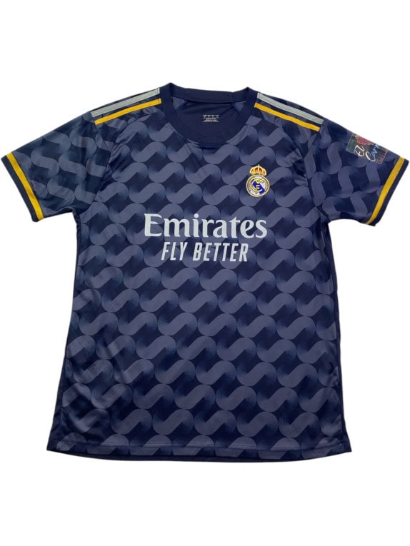 ADIDAS FOOTBALL JERSEY ATHLETIC NAVY UNISEX PRE OWNED L