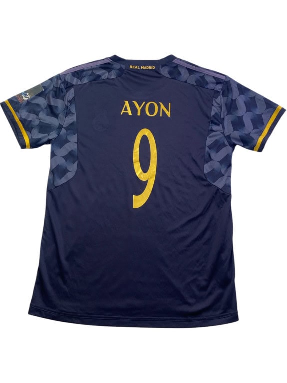 ADIDAS FOOTBALL JERSEY ATHLETIC NAVY UNISEX PRE OWNED L