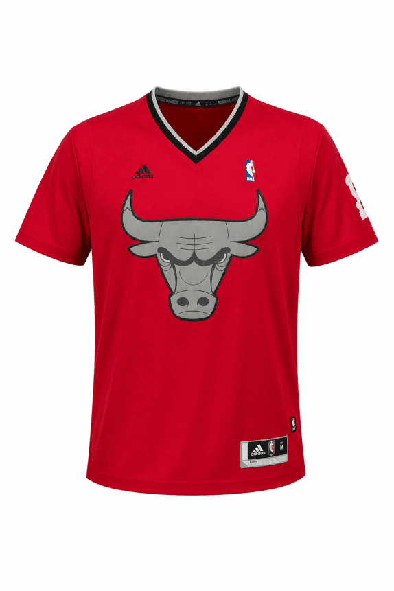 1990s ADIDAS FOOTBALL JERSEY GRAPHIC RED ΑΝΤΡΙΚΟ PRE OWNED M