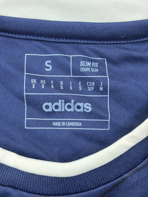 ADIDAS FOOTBALL JERSEY SPORTY NAVY ΑΝΤΡΙΚΟ PRE OWNED S