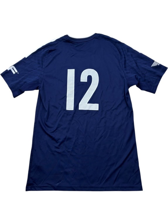 ADIDAS FOOTBALL JERSEY SPORTY NAVY ΑΝΤΡΙΚΟ PRE OWNED S